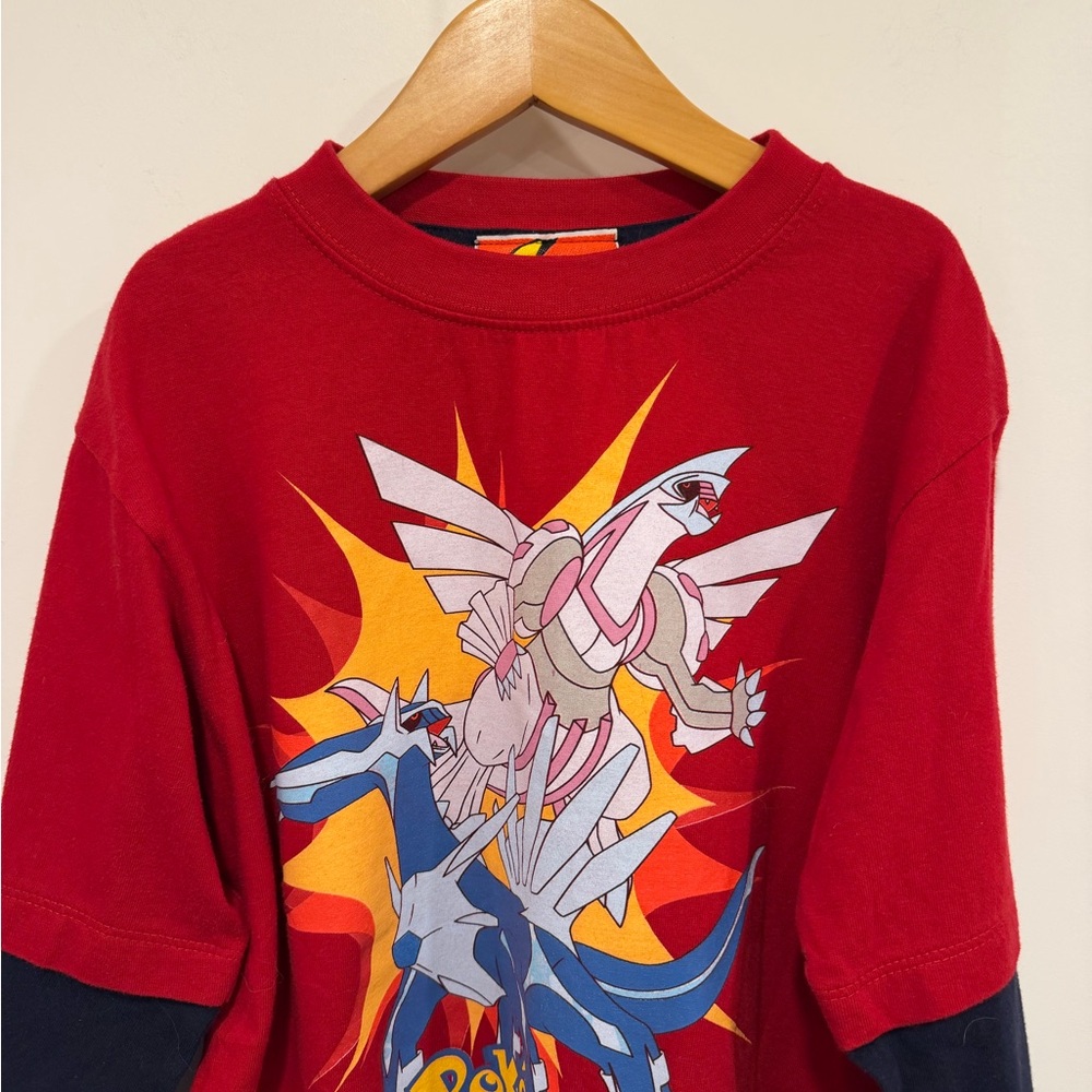 Pokemon Red and Navy Long Sleeve Tee - Picture 4 of 16